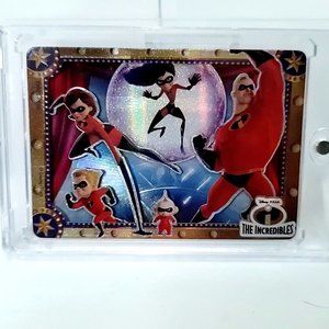 the Incredibles Family Disney 100 Pixar 37th Oscars Trading Card  3D Action Cell